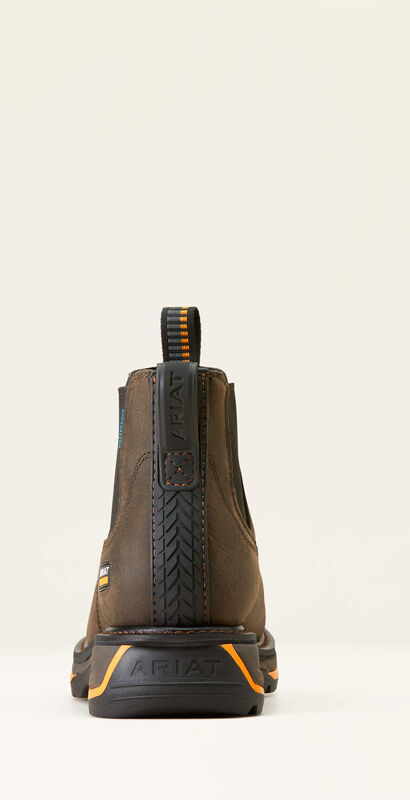 Big Rig Chelsea Waterproof Work Boot Heel